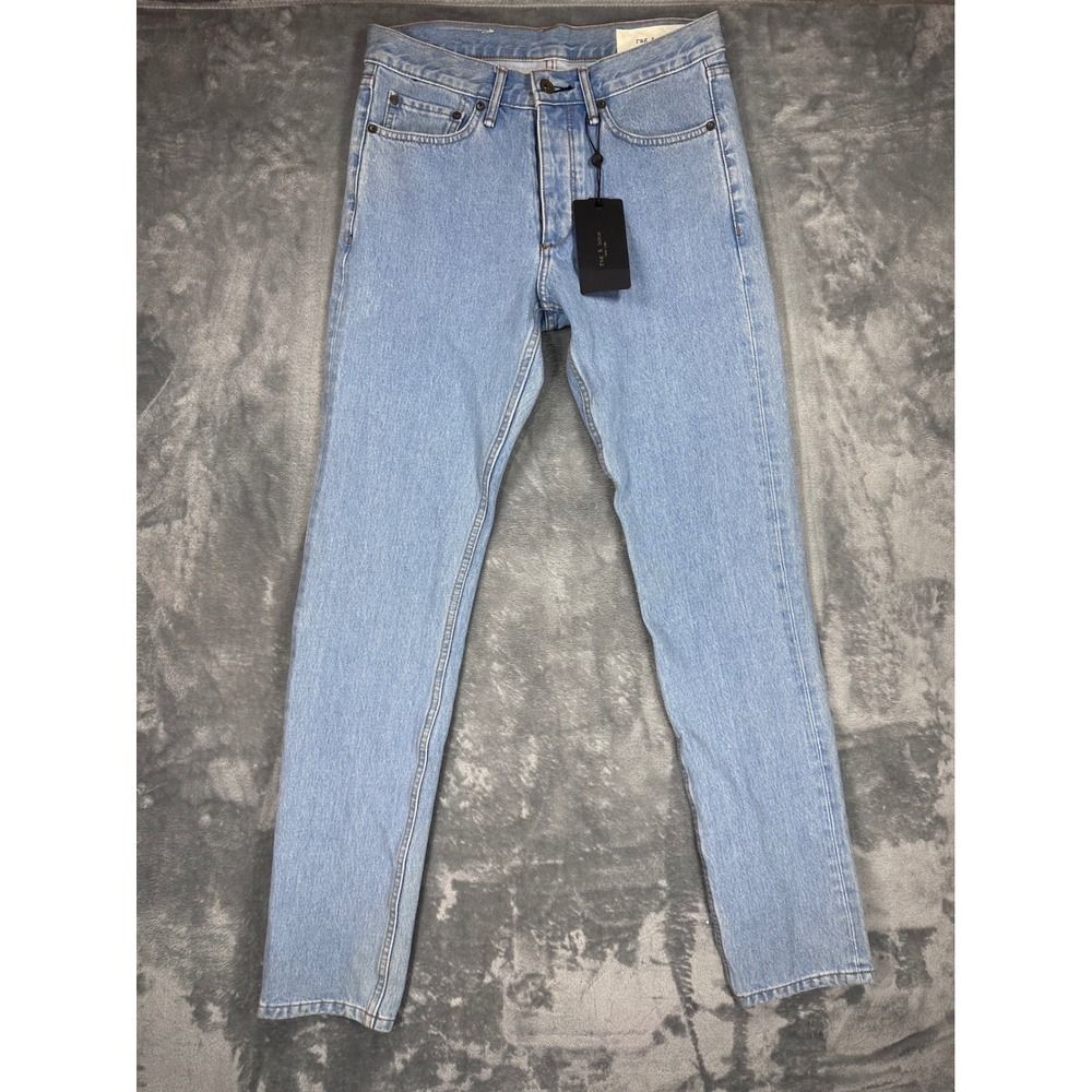 Rag & Bone Fit 2 Slim Jeans Mens 28x32 Light Indigo Blue Denim M221F1223LCN
